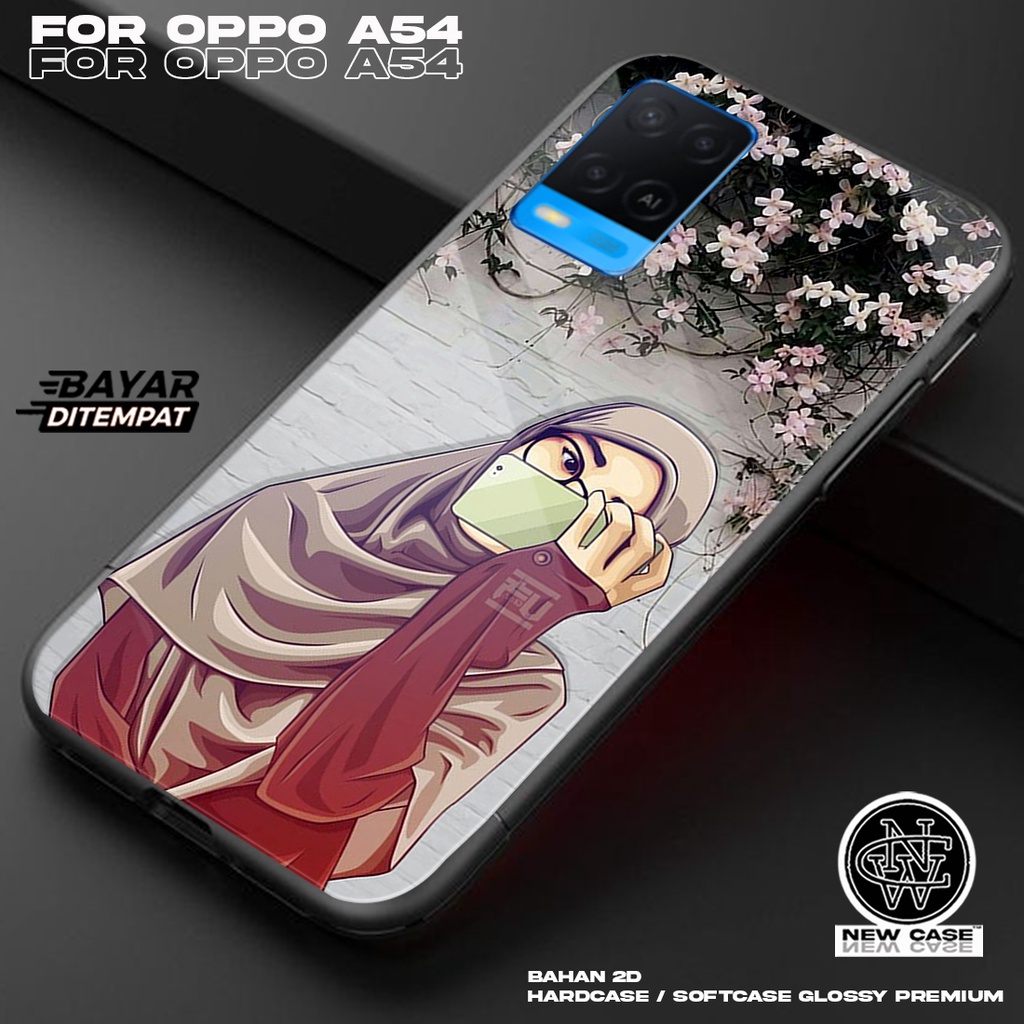 Case OPPO A54 - Casing OPPO A54 Terbaru 2023 Case lord case14 [ case HIJAB ] Silikon Hp Mewah - Kesi