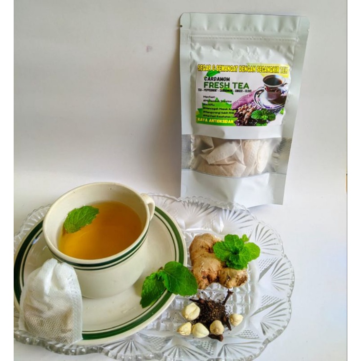 

TR Cardamom Peppermint Fresh Tea