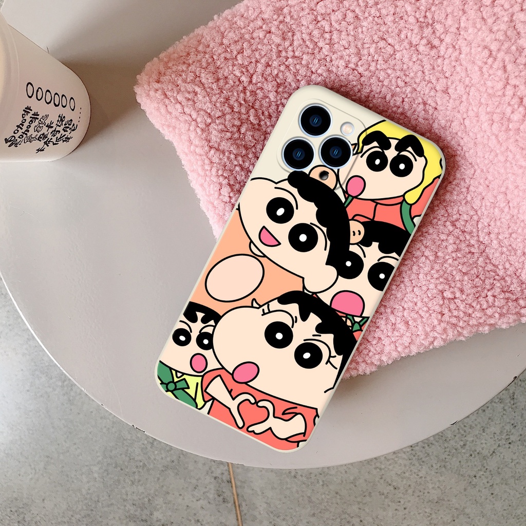 PRINTING LENS PROTECTOR Shinchan &amp; Animal Case iphone 6 6s 7 8 plus x xs xr max 11 12 mini 13 pro max 14