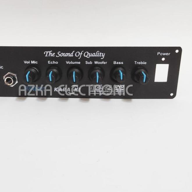❅ Kit Tone Control Stereo Mic Echo Subwoofer Plus Panel ❈