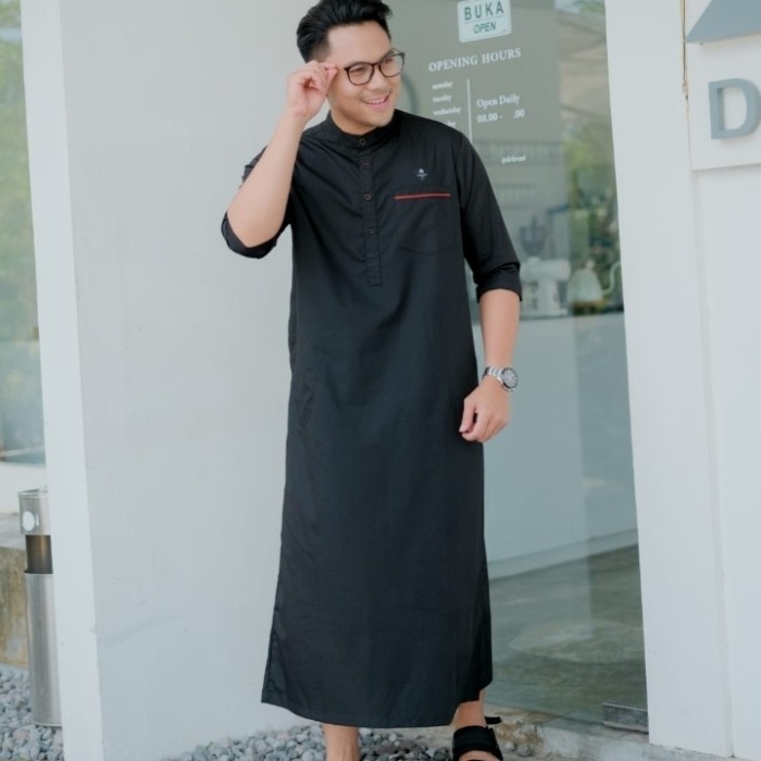 pStore88 - Jubah Dewasa Gamis Pria Baju muslim Jubah Pakistan Harmain Premium 1820