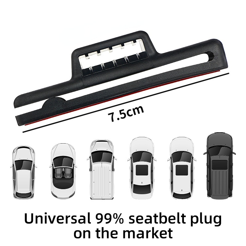 2pcs Sabuk Pengaman Mobil Gesper Holder Safety Belt Menyesuaikan Klip Sabuk Pengaman Penjepit Safety Limiter Holder Nyaman Sabuk Pengaman Gesper Jangkar Universal Aksesoris Otomotif