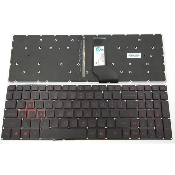 Keyboard Laptop Acer Nitro 5 AN515-51 N17c1 AN515-52 AN515-53 Series