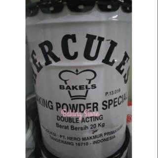

Baking Powder Hercules 20kg - Gosend Only!!
