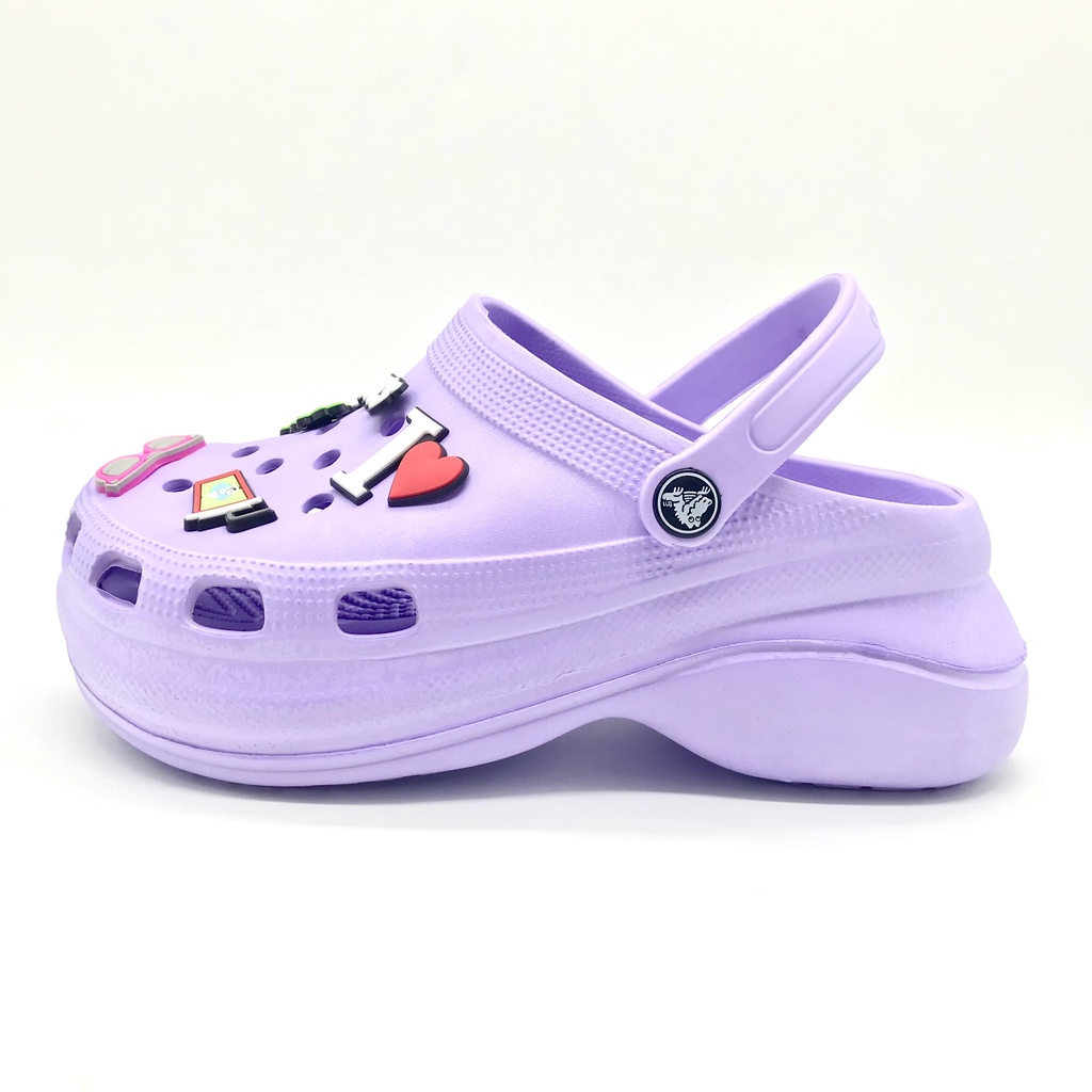 Crocs Bae clog Classic / Crocs wanita classic Bae Clog / Sandal wanita crocs Classic Bae clog platform - Bae Jibbitz