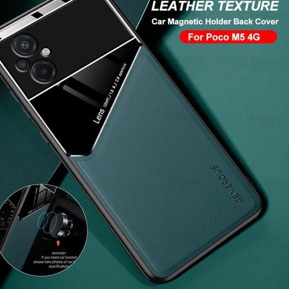 ▲ POCO M5 M5S / M4 PRO 4G / M3 / M3 PRO 5G SOFT CASE PREMIUM PLEXIGLASS LEATHER ♨