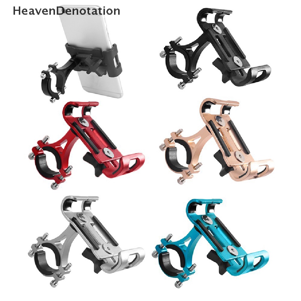 [HeavenDenotation] Holder Handphone Sepeda Anti-Slip Mount Handphone Rotatable Support HDV