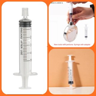 Image of Suntikan Parfum 10ml Alat Pemindah Sedot Cairan Dari Botol Decant Vial
