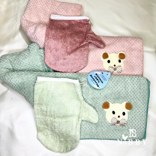 CUTE BABY BORN GIFT Hadiah Bayi Baru Lahir Kado Lahiran Handuk Foto Waslap Mewah Premium Birth Aqiqah Ulang Tahun Anak Towel Lembut Menyerap Air