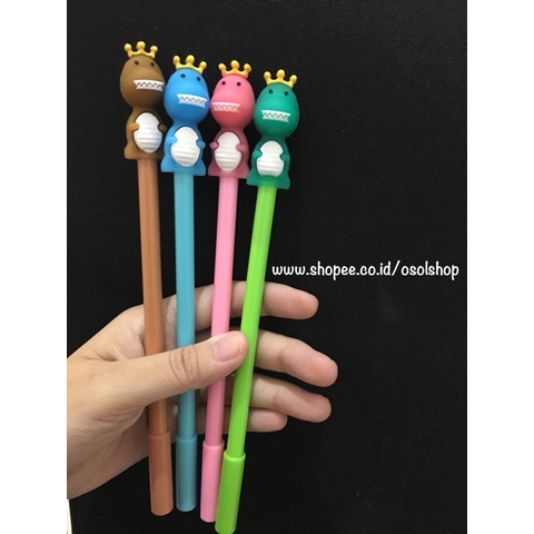 

Terlaris ✨ -1 lusin selusin pulpen dino dinosaurus pen 12pcs murah grosir bolpen- 2.2.23