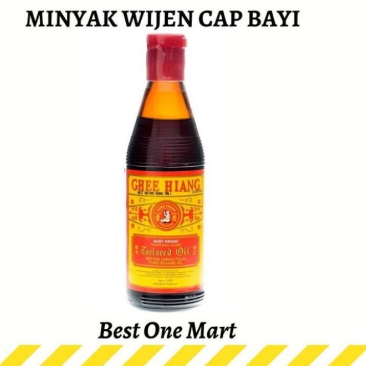 

♂ Minyak Wijen Sesame Oil Cap Baby Ghee Hiang 330 ml ♢