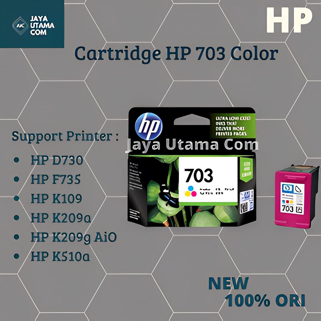 Tinta HP 703 Tri Color Original