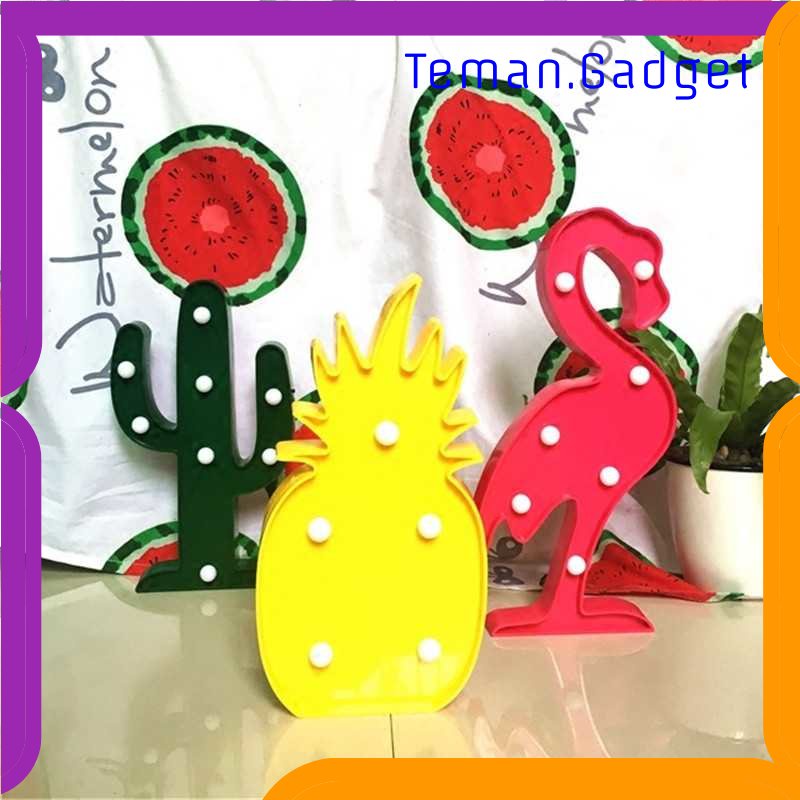 TG - LMP Adeeing Lampu Meja Hias Marquee LED 3D Fancy Model Warm White - M03