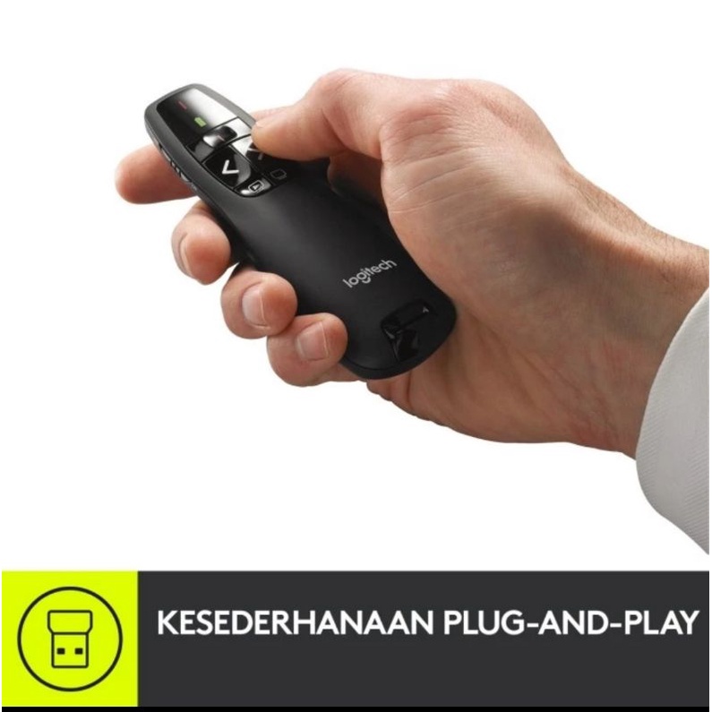 LOGITECH R400 REMOTE Presenter wireless