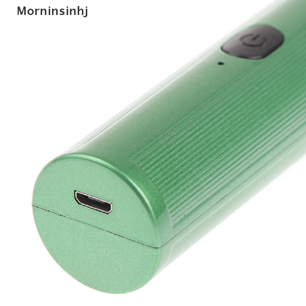 Mornin Alat Cukur Elektrik Mini Portable Bisa Dicuci Pemangkas Jenggot Pria Shaver Razor USB Travel id