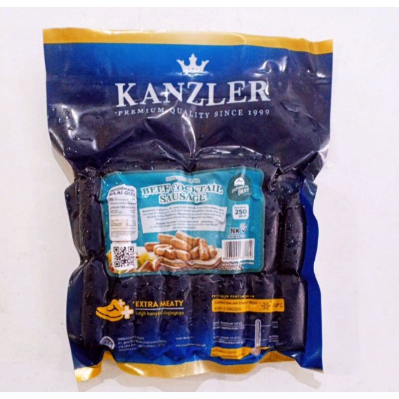 

kanzler sosis beef cocktail 250gr