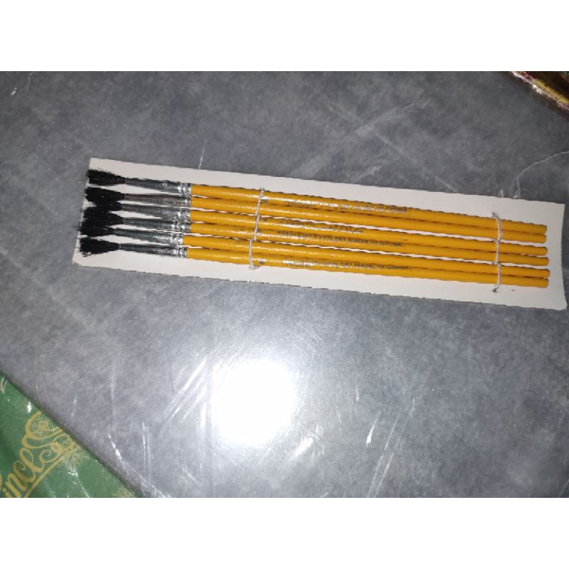 

kuas cat air no 4 ( 1 pck isi 6 pcs )
