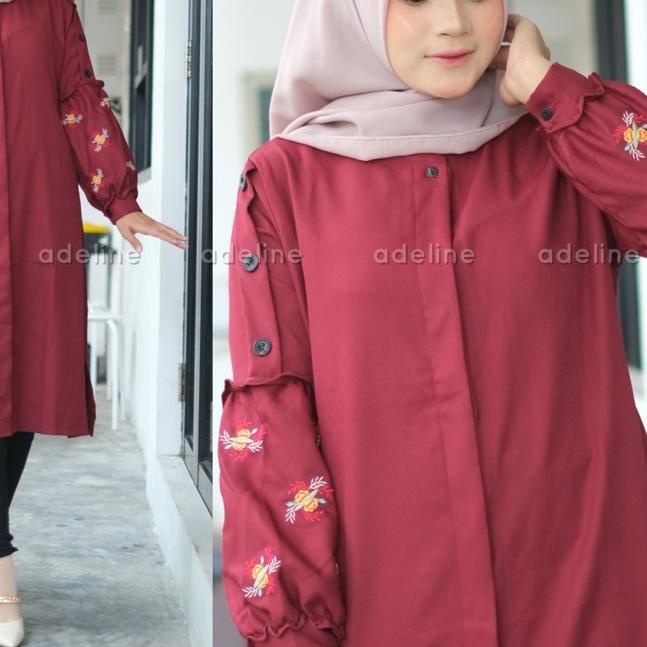 ✧ Gueen Tunik - Tunik Shakila Bordir LD106 / Juwita Tunik / R.16 -  ✹