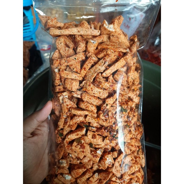 basreng homemade pedas daun jeruk ukuran 250g / 500g