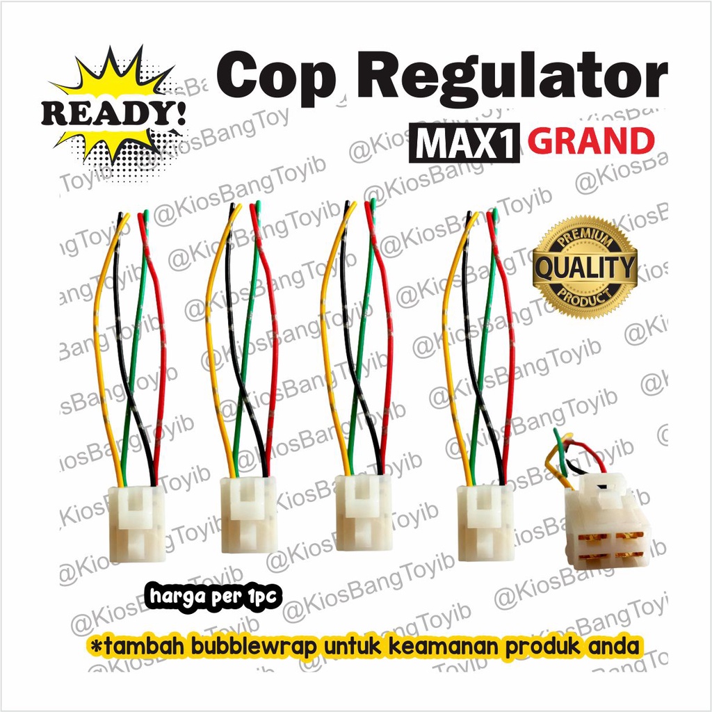 Soket Socket Cop Regulator Kiprok 4 Pin GRAND (max1)