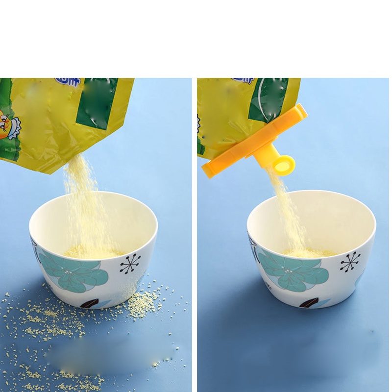 Klip Penyegel Kantong Makanan / Snack Anti Lembab Untuk Dapur