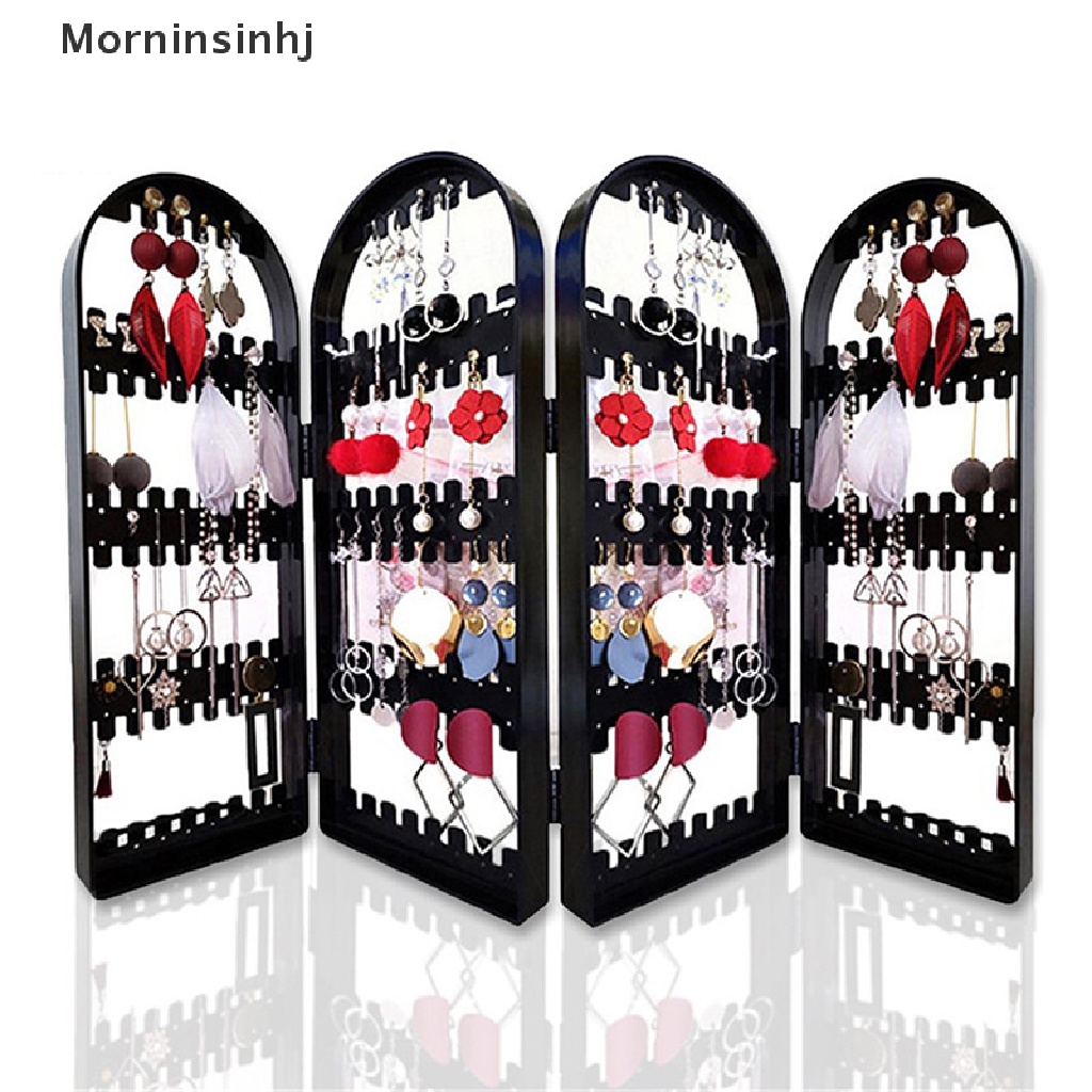 Mornin Bening Anting Ear Studs Kalung Rak Display Perhiasan Stand Organizer Holder id