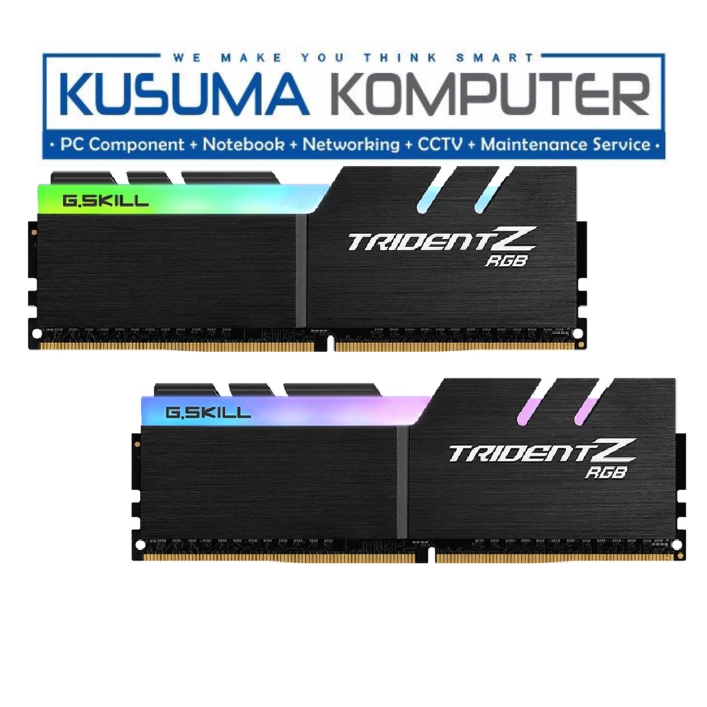 Gskill Trident Z RGB 32GB 2x16GB DDR4 3600 MHz F4-3600C18D-32GTZR