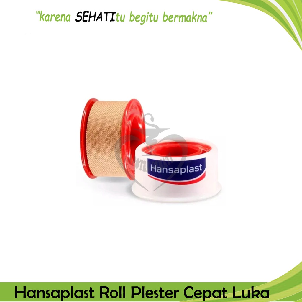 HANSAPLAST PLESTER ROLL KECIL 1.25CMX1M