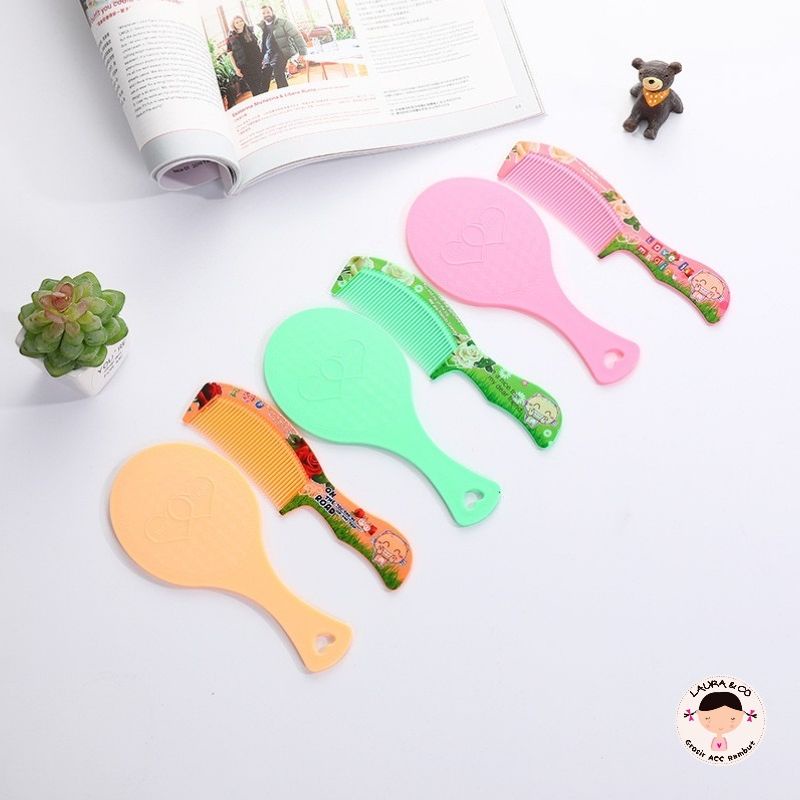 Cermin kaca sisir 6pc doll Lol grosir lusinan