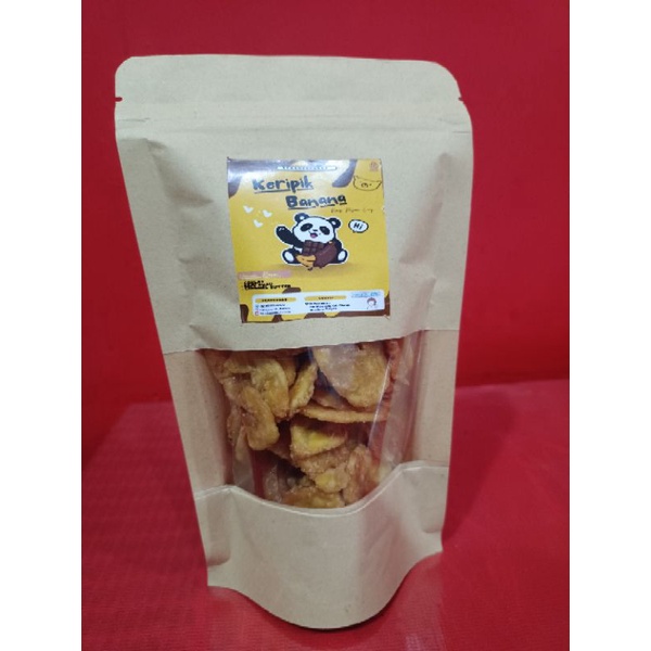 

keripik banana lumer cokelat compound by mandapanda