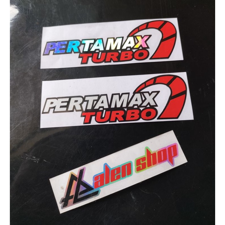STIKER CUTTING PERTAMAX TURBO