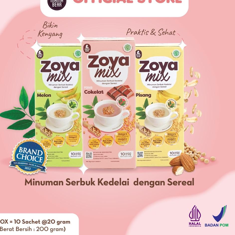 

Terlaku... MamaBear ZoyaMix Sereal Kedelai dengan daun Katuk 3 Box