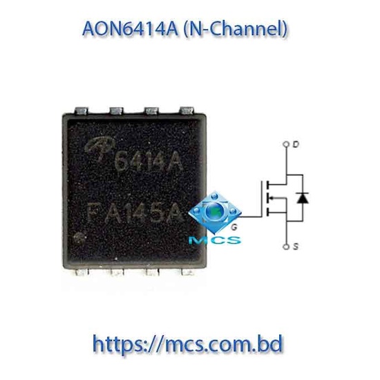 AON6414A 6414AL 6414A 30V N Channel Mosfet IC 6414 Core Processor