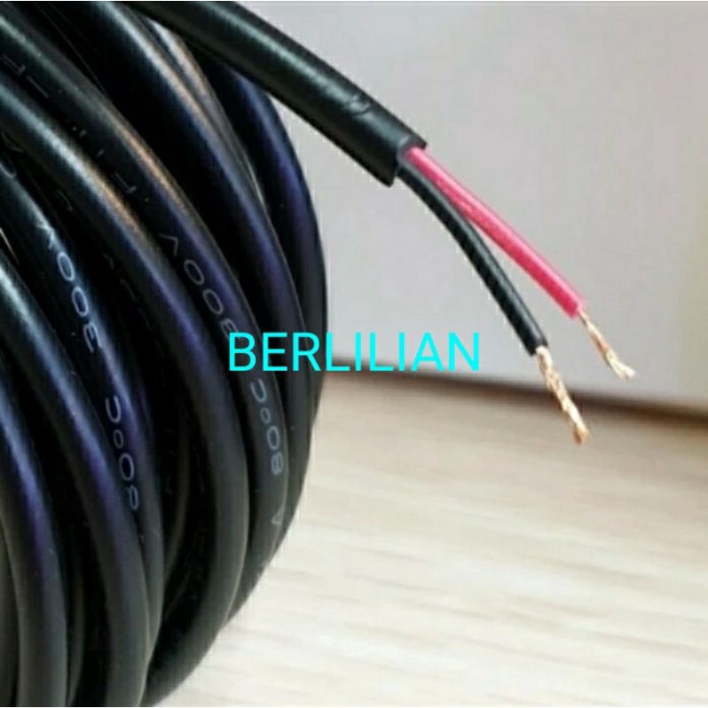 Kabel Awg24 isi 2 kabel awg 24 2jalur jual per/10meter