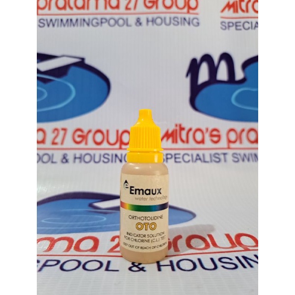 Refill Test Cairan Chlorine OTO | Cairan Emaux 15 ml