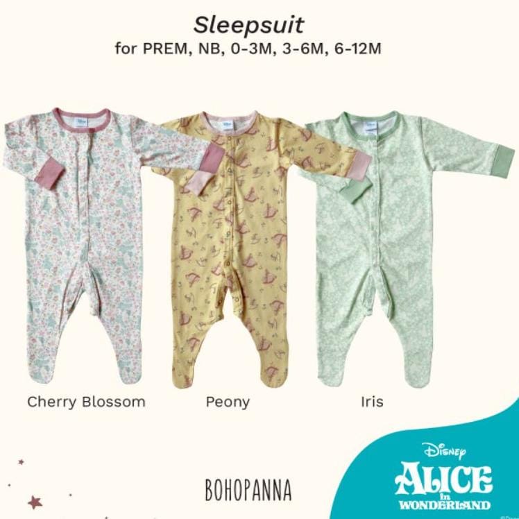 Bohopanna Sleepsuit Disney Motif Cowok/Cewek (1 Pcs)