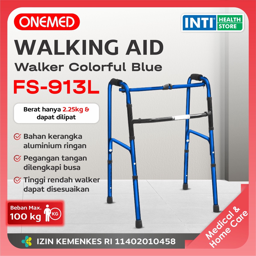 Onemed | Walker FS 913 L Colorful | Walker Berwarna Tanpa Roda FS913L