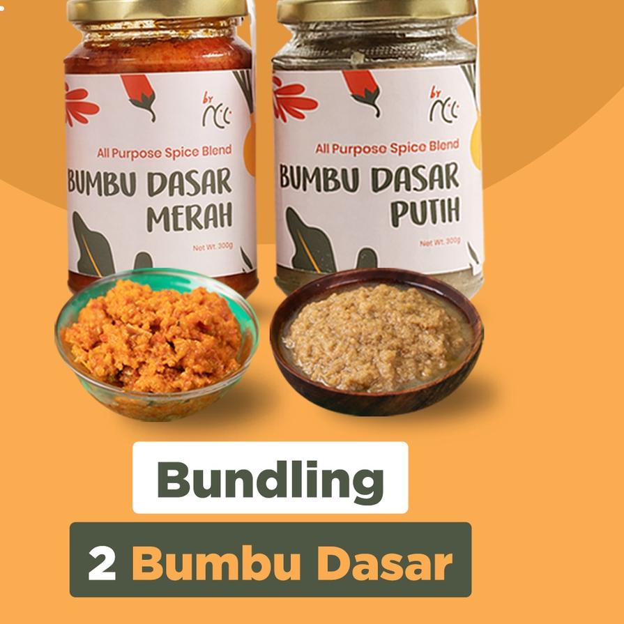 

☎ By NCC Bundling 2 Bumbu Dasar (Bumbu Dasar Merah & Bumbu Dasar Putih) ❋