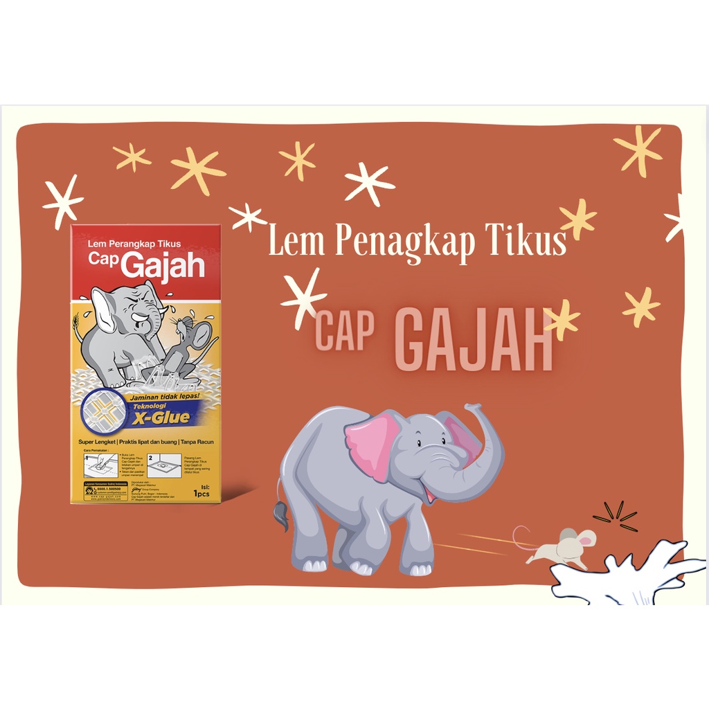 Lem Tikus Cap Gajah