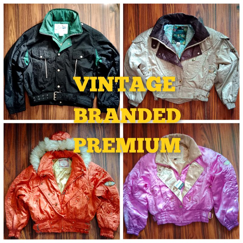 JAKET VINTAGE ELLESE DEWASA BRANDED PREMIUM