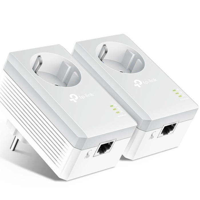 TPLink TL-PA4010P KIT AV600 Passthrough Powerline KIT