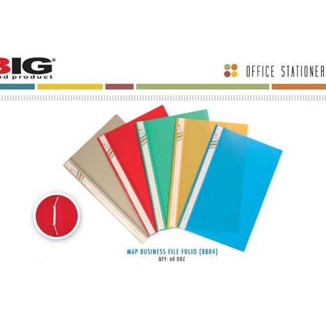 

P81 Map Bisnis / Business File BIG Folio 8804 (1 Pak isi 12 Biji) PRODUK TREND ネ