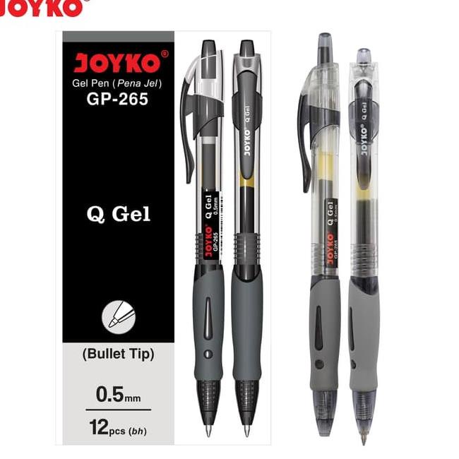 

Terlaris [ PACK ] Pulpen Ballpoint Pen Gel 0,5 - Joyko GP-265 / GP-265NT MURAH 