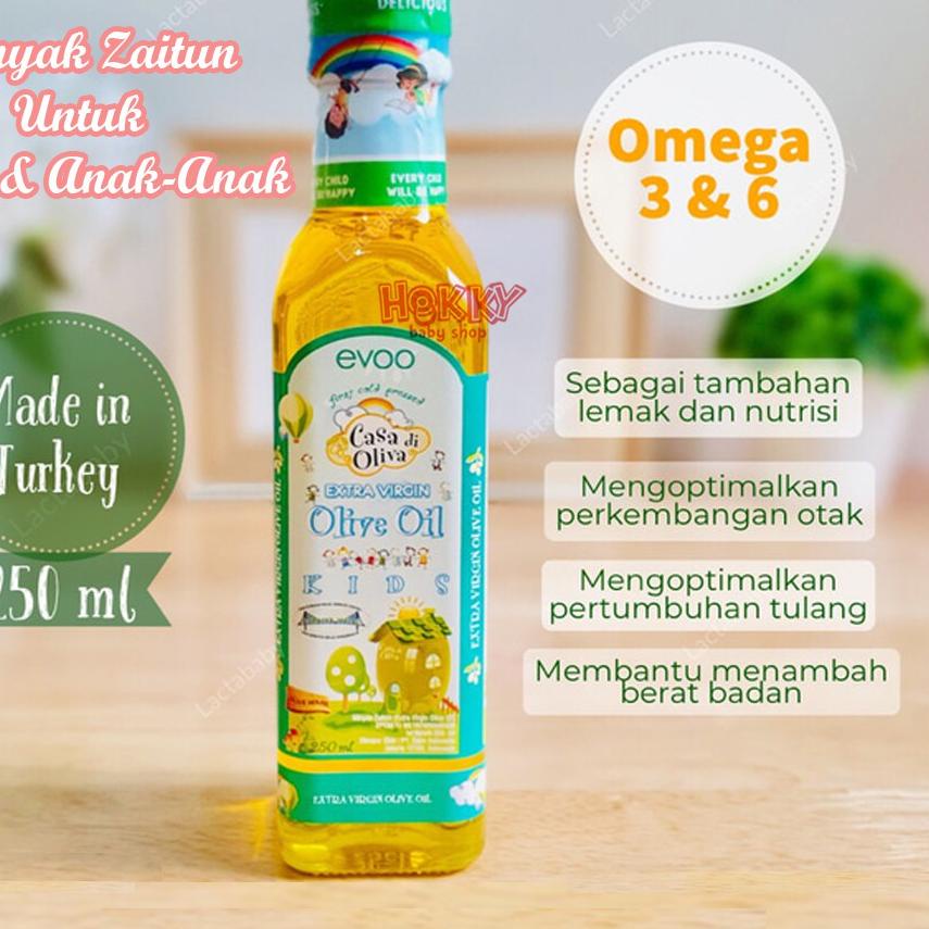 

☚ Evoo Casa Di Oliva Minyak Zaitun Untuk Anak 250 ml ✴
