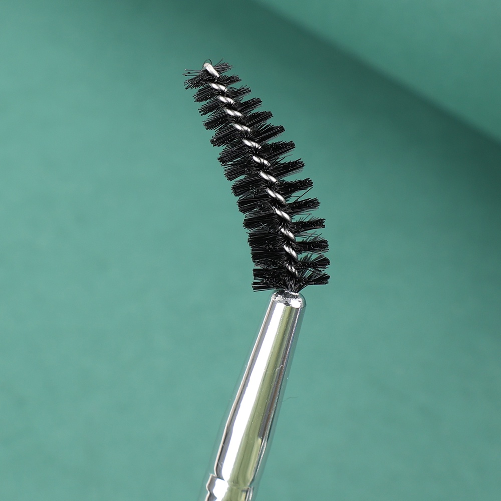 Sikat Bulu Mata Spiral Batang Panjang Brush Makeup Profesional/Sisir Alis Kepala Sikat Tekuk Portable/Alat Makeup Kecantikan