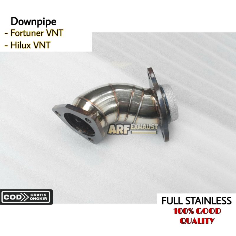 Downpipe only knalpot mobil Fortuner VNT Hilux VNT