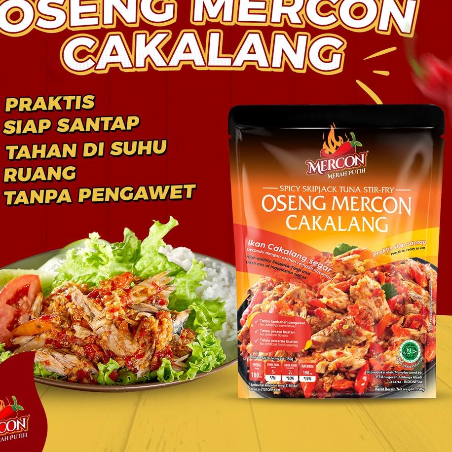 

BISA ✨COD✨ Mercon Merah Putih - Satuan || Oseng Mercon Cakalang buruan