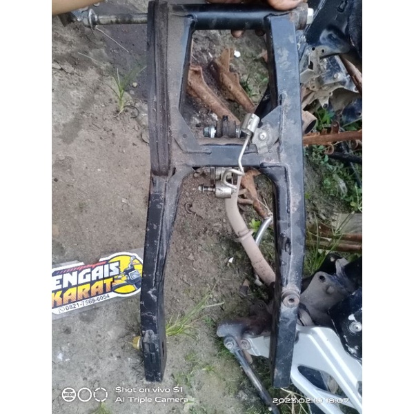 swing arm arm yamaha vixion new original bekas set unitrack