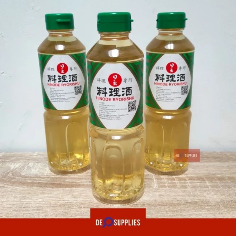 

Hinode Ryorishu ArakMasak 500ml - Mirin Jepang Seasoning Ryori Shu