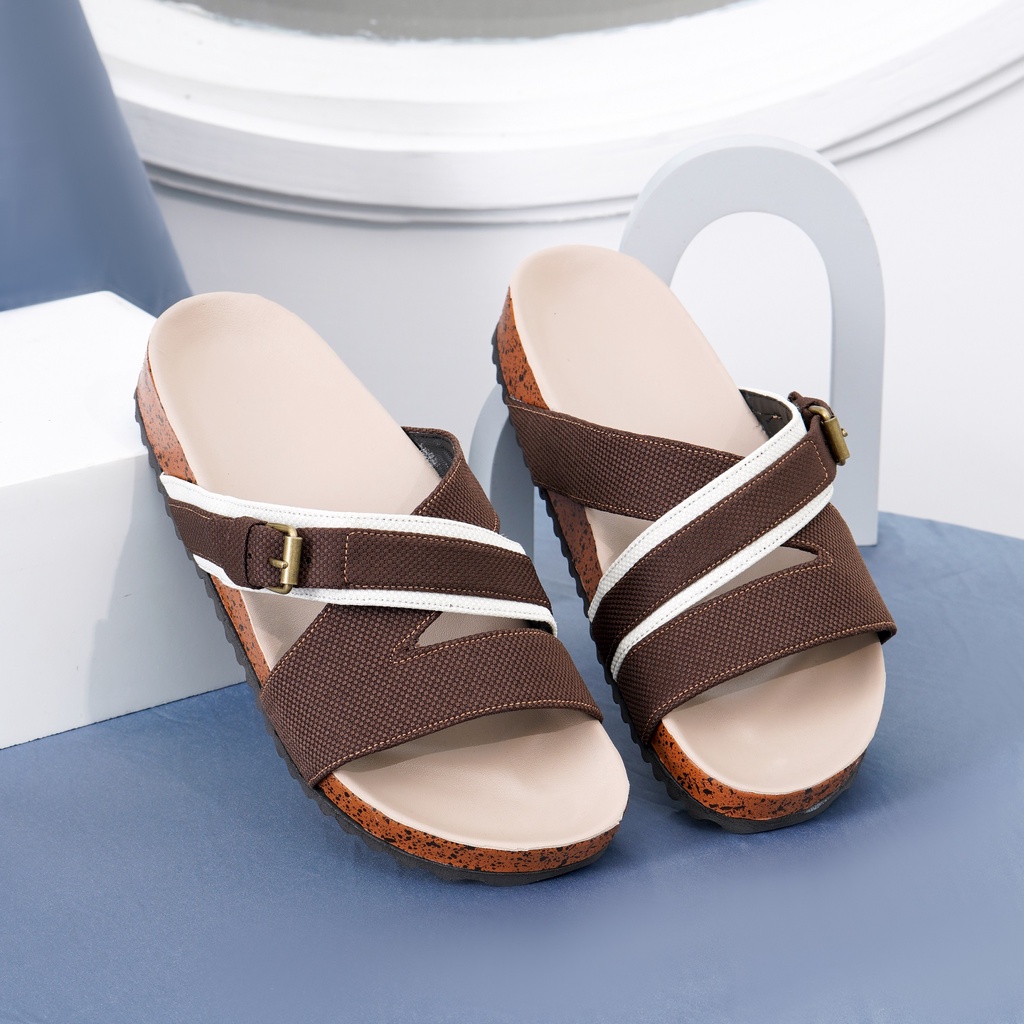 Deliwafa  - [Sandal Wanita] Bastian Sandal